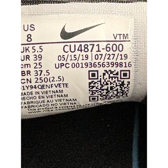 Nike Air Max 720 Red Gold Black Athletic Shoes CU4871-600 Women’s Size 8 - Picture 11 of 15